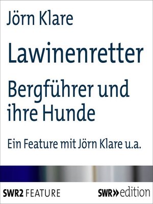 cover image of Lawinenretter